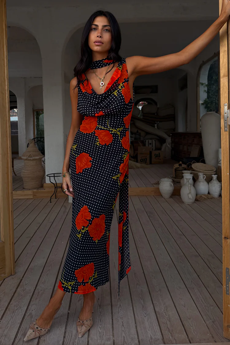 Black Poppy Sophie Dress - Image 5