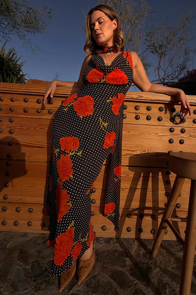 Black Poppy Sophie Dress - Image 6