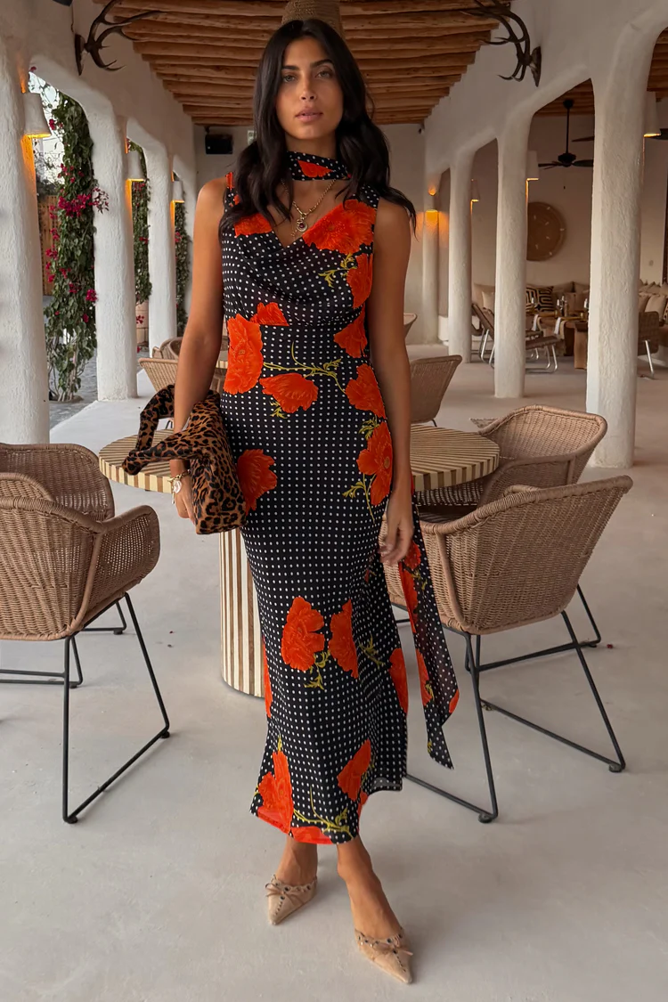 Black Poppy Sophie Dress - Image 8