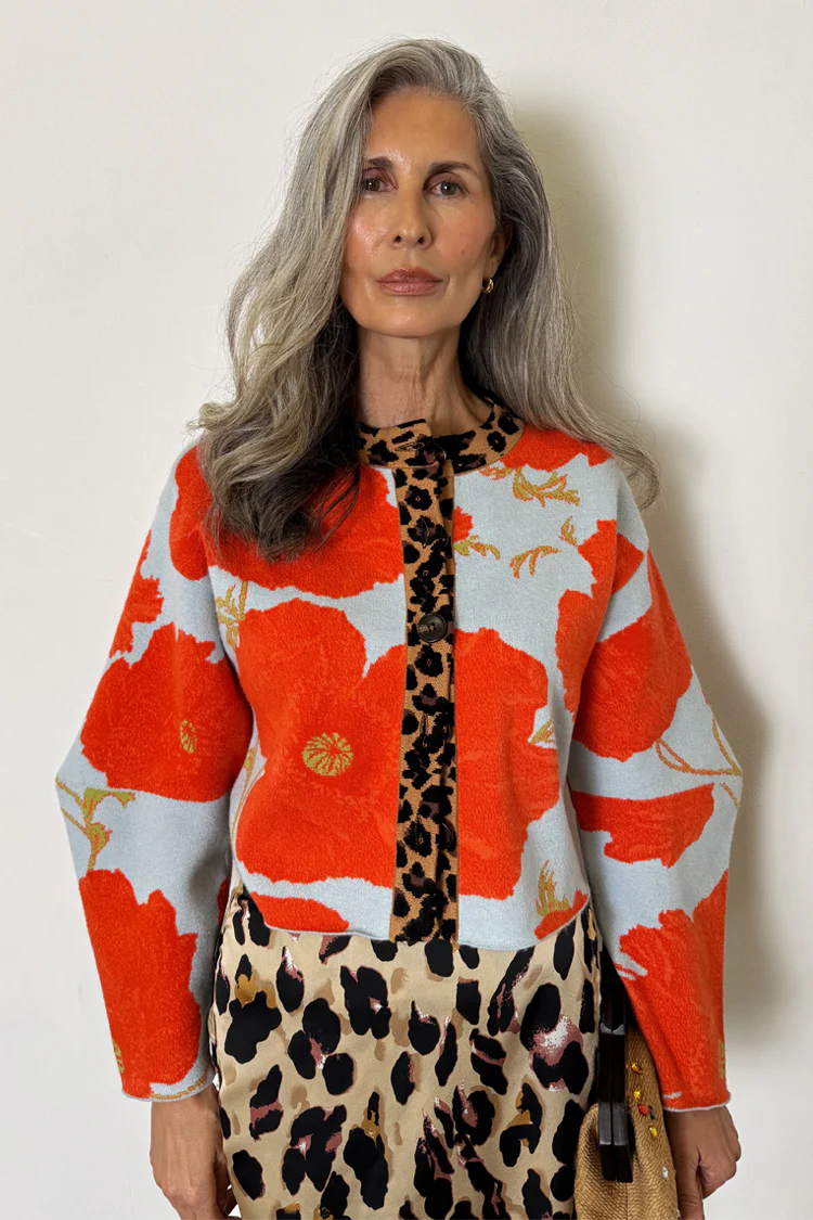 Blue Poppy Cardigan - Image 10