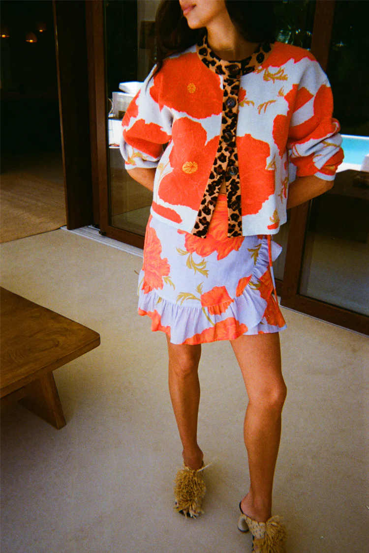 Blue Poppy Cardigan - Image 3