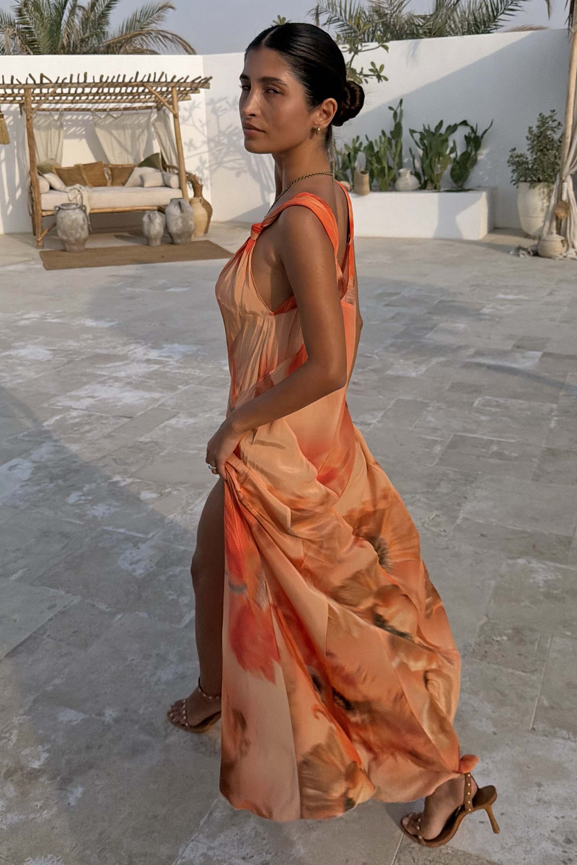 Blurred Floral Sofia Dress - Image 6
