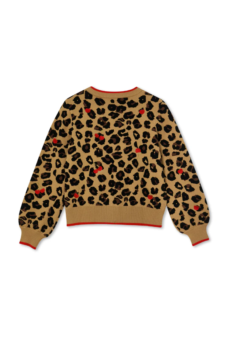Cherry Leopard Cardigan - Image 9