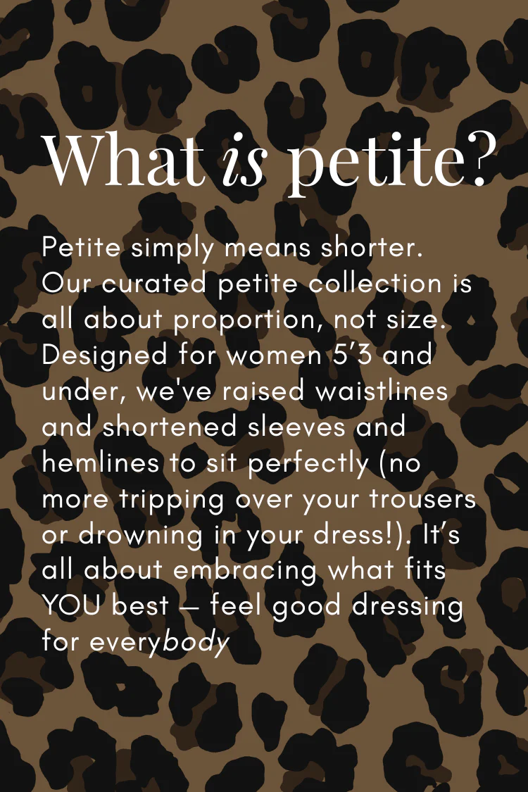 Leopard Barrel Jean Petite - Image 3