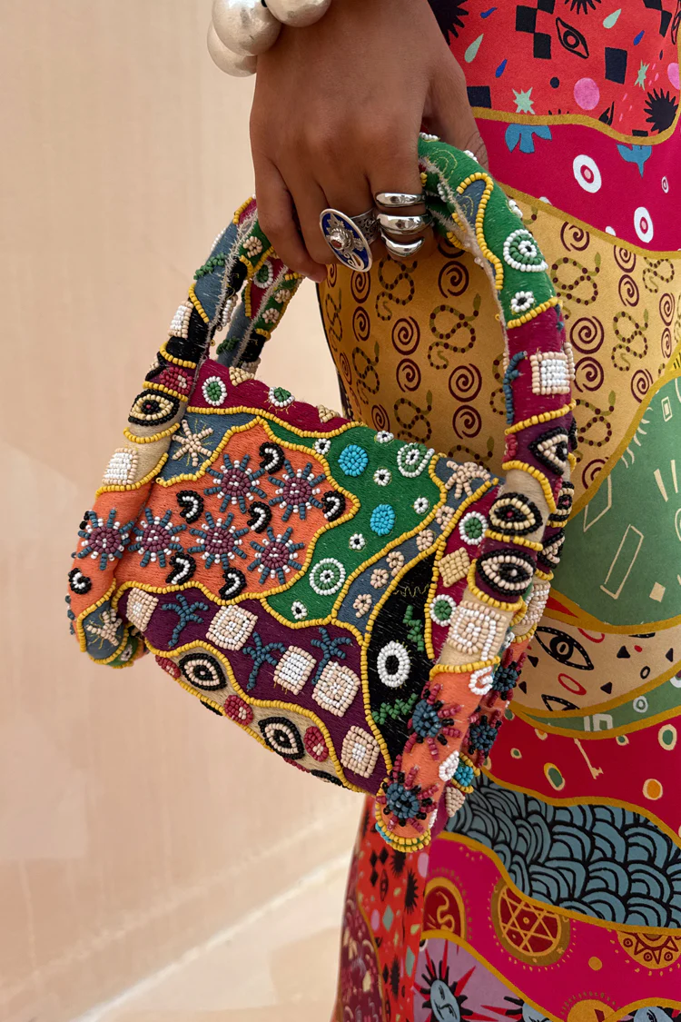 Morocco Beaded Bag - Image 3