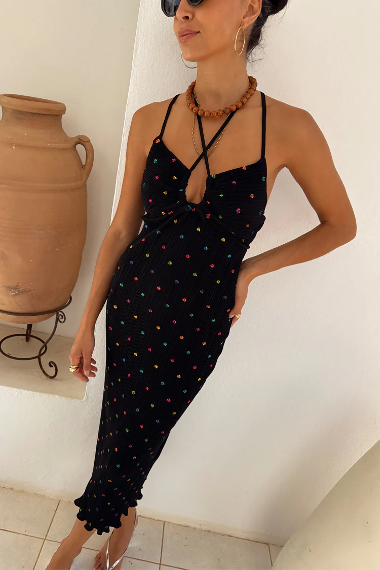 Multi Spot Megan Dress - Image 3