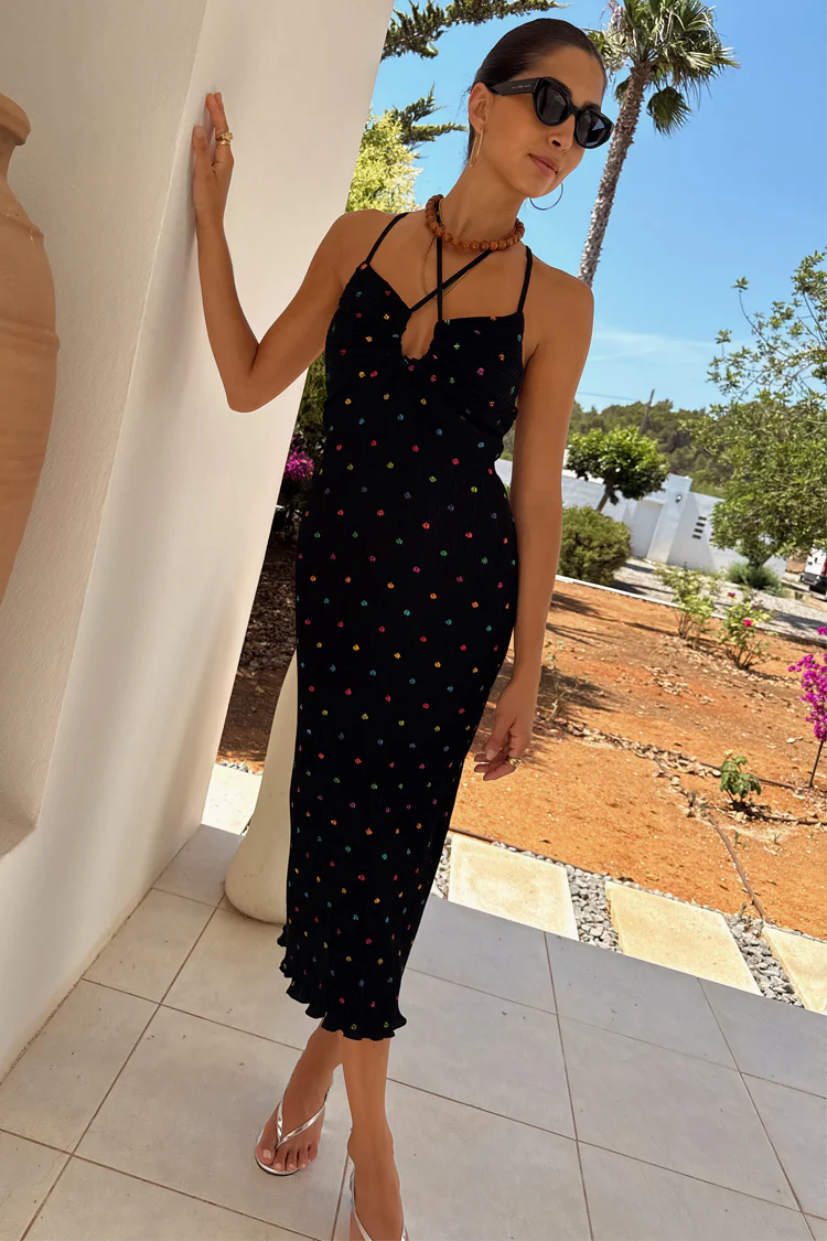 Multi Spot Megan Dress - Image 4