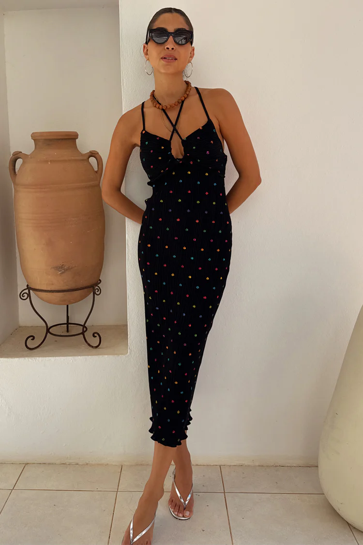 Multi Spot Megan Dress - Image 6