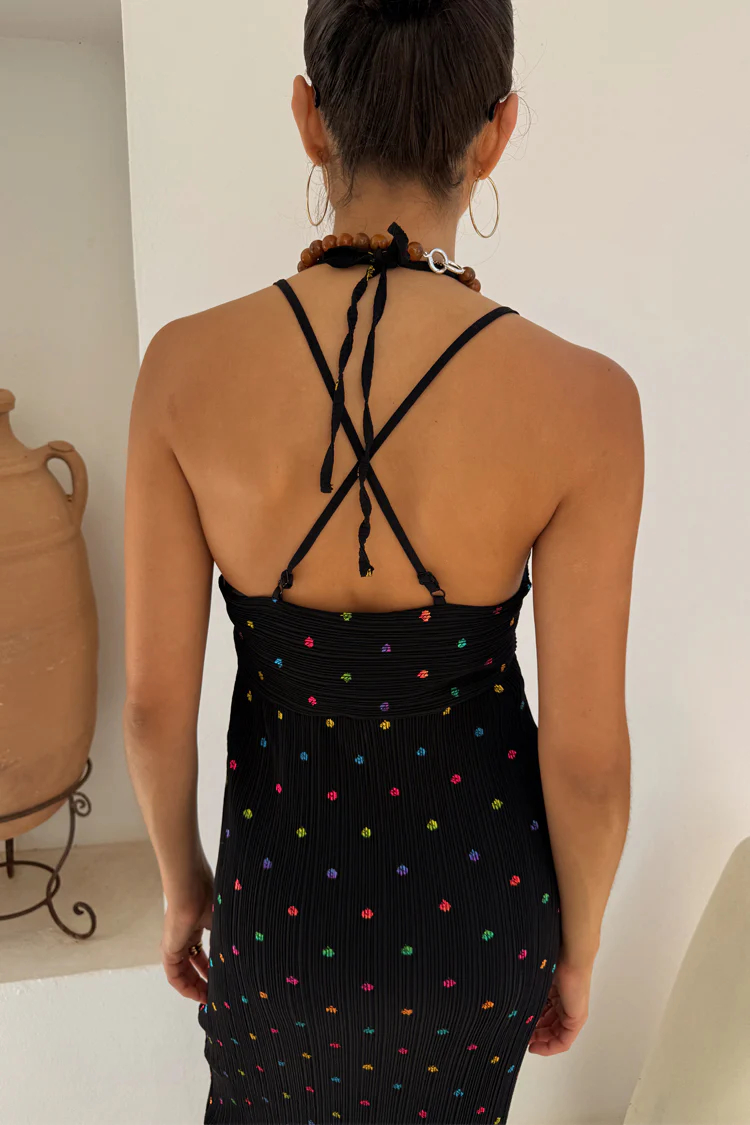 Multi Spot Megan Dress - Image 8