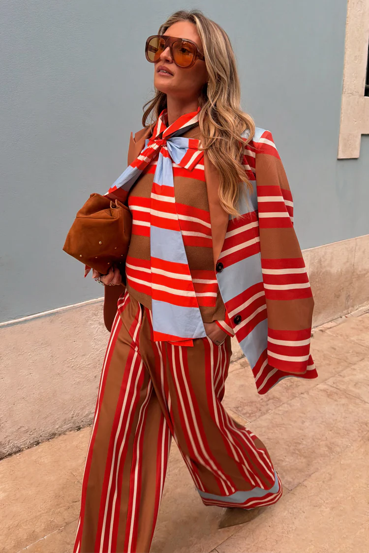 Multi Stripe Blazer - Image 6