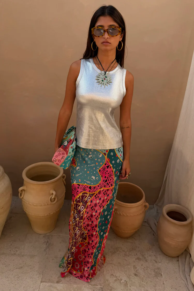 Pastel Morocco Dorris Skirt - Image 11