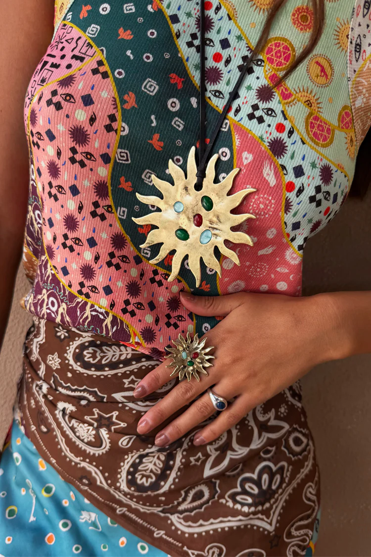 Pastel Morocco Rib Tank Top - Image 7