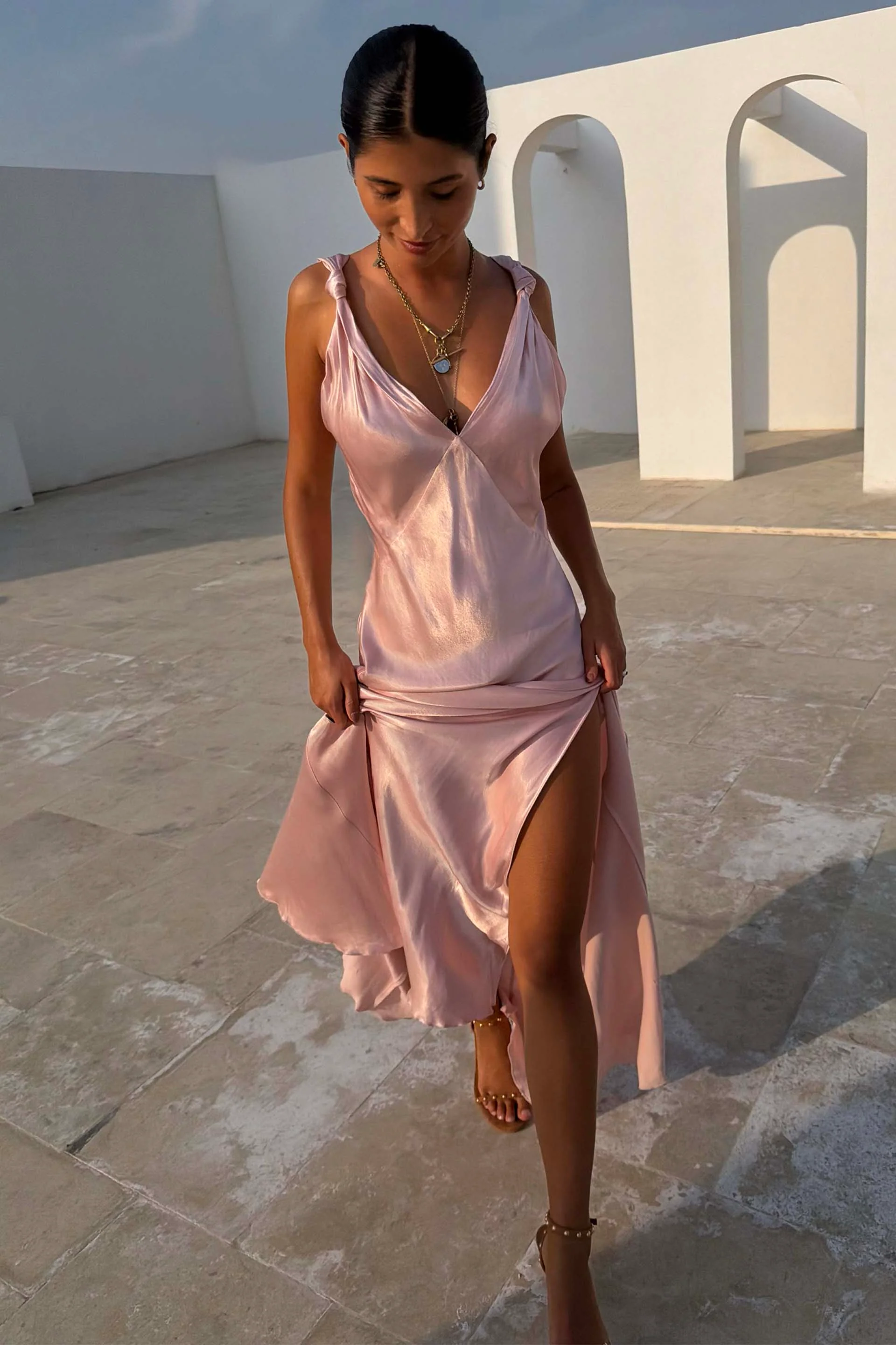 Pink Sofia Dress - Image 5