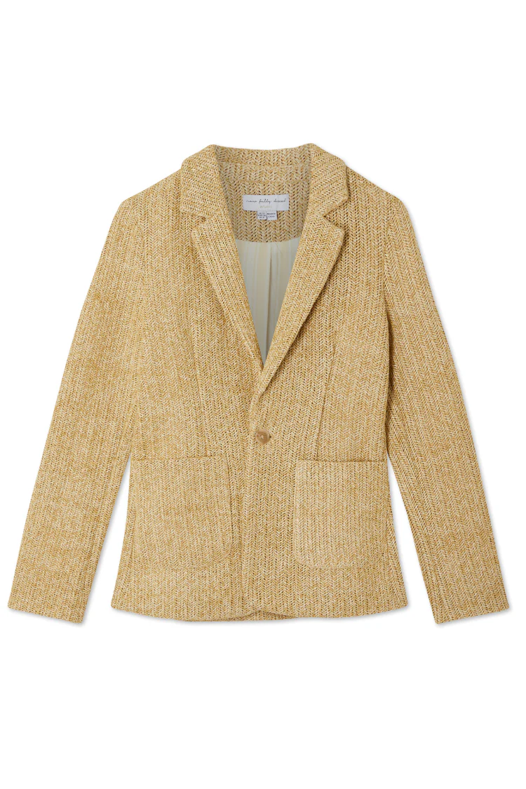 Raffia Spencer Blazer - Image 12
