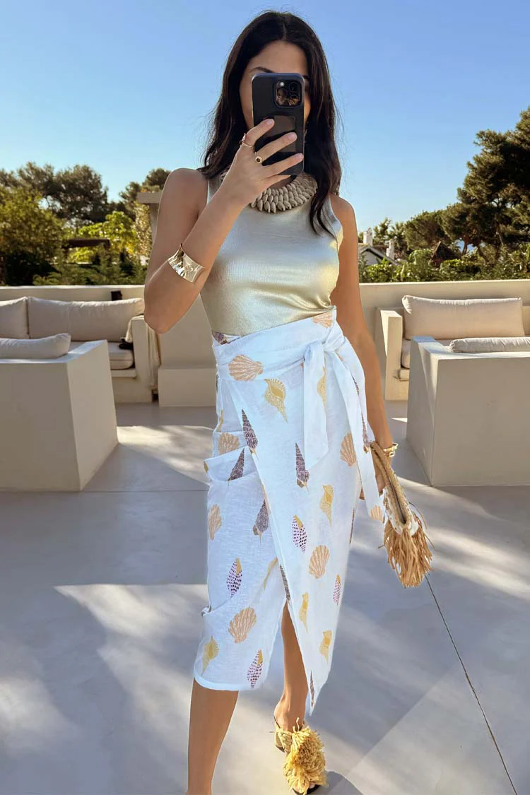 Shells Jaspre Wrap Skirt - Image 2
